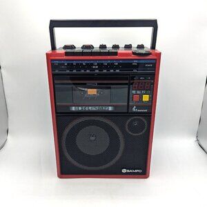 RARE 1980s Vintage SAMPO Japanese Karaoke Machine Cassette KE-250A Tape Tested